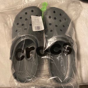 slate grey crocs